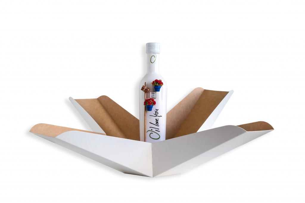 Botella y Caja AOVE Colección PATIOS DE CÓRDOBA - Oilloveyou