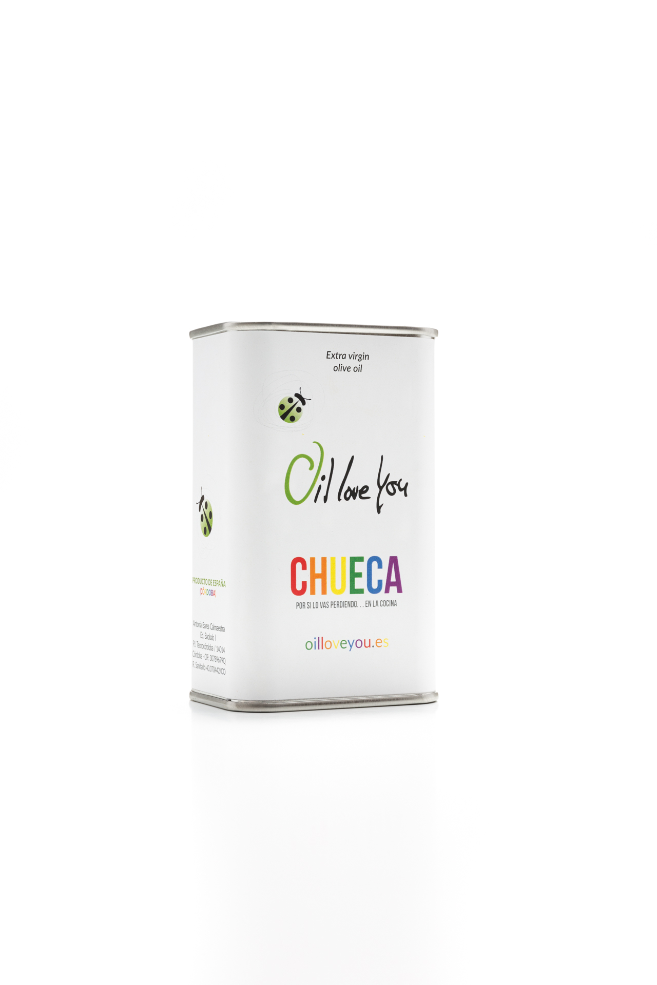 Can of EVOO Oil Love You 250 ml «CHUECA» Edition (3)