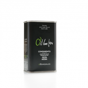 Can of EVOO Oil Love You flavored with black truffle 250 ml oilloveyou (1)