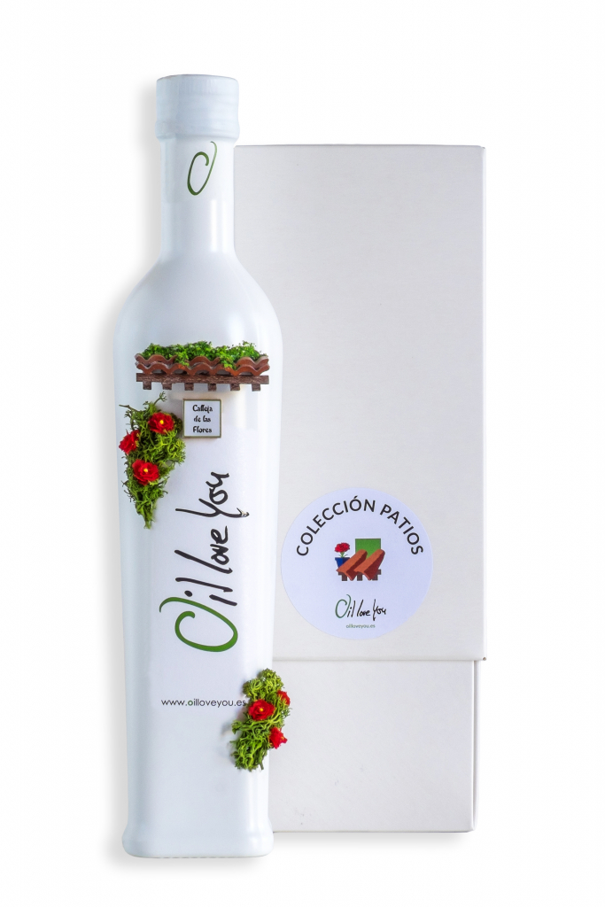 EVOO Bottle PATIOS DE CORDOBA Collection - TEJADO - Oilloveyou